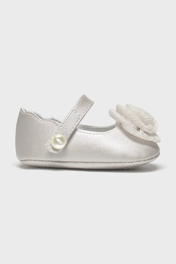 Dziewczynka Mayoral Newborn buty niemowlęce 9960.2J.Newborn.9BYA szary