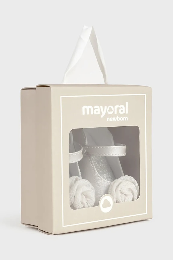 Mayoral Newborn buty niemowlęce 9960.2J.Newborn.9BYA szary