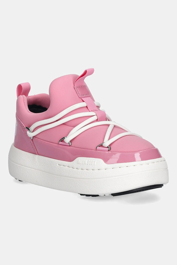 Moon Boot cizme de iarnă copii MB JR PARK LOW LACE usor izolat roz 80D3440060.G.27.34