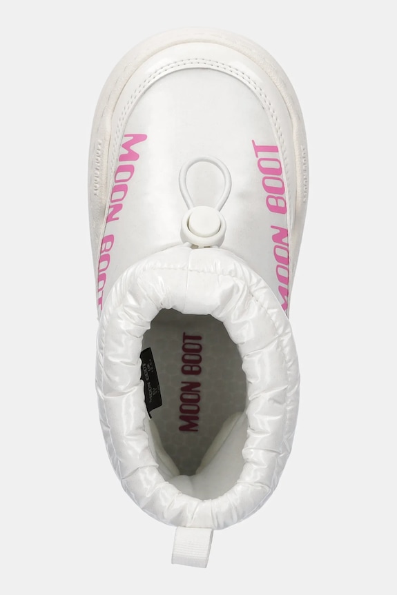 Detské zimné topánky Moon Boot MB JR PARK TUBE MID GLITTER WP biela 80D3440110.27.34