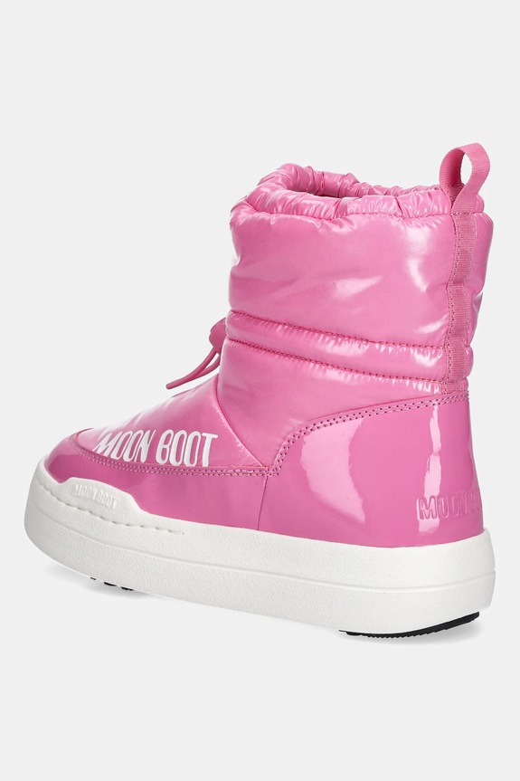 Dievča Detské zimné topánky Moon Boot MB JR PARK TUBE MID GLITTER WP 80D3440110.35.38 ružová
