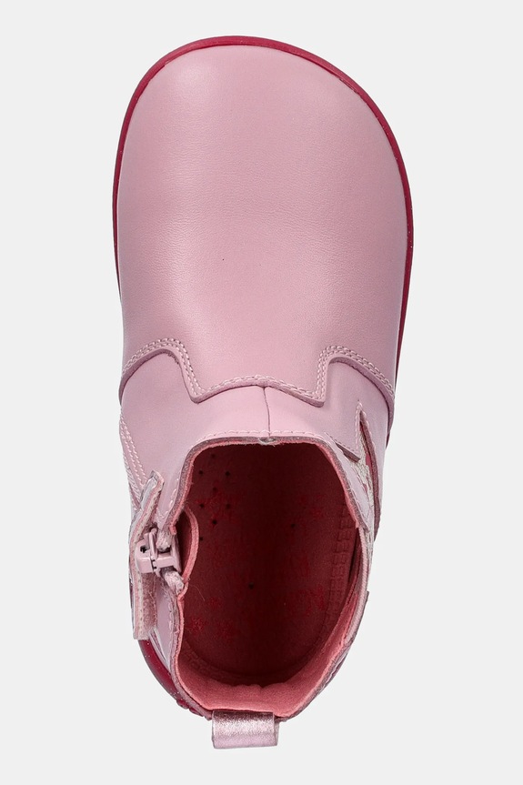 Agatha Ruiz de la Prada gyerek bokacsizma bőrből rózsaszín 251906.24.26