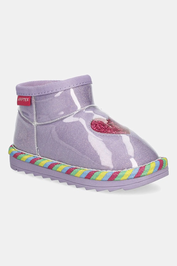 Agatha Ruiz de la Prada śniegowce dziecięce brak zapięcia fioletowy 251987