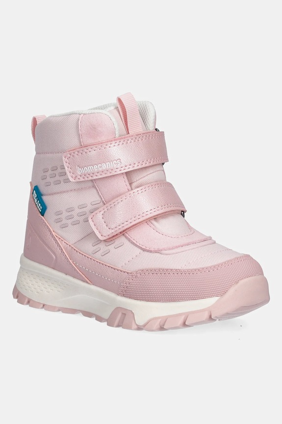 Biomecanics buty zimowe dziecięce imitacja skóry licowej różowy 251255.G.28.34