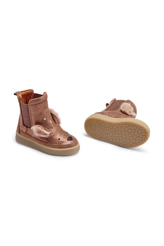 Donsje télicipő Eladi Boots Deer textil barna 1505101.