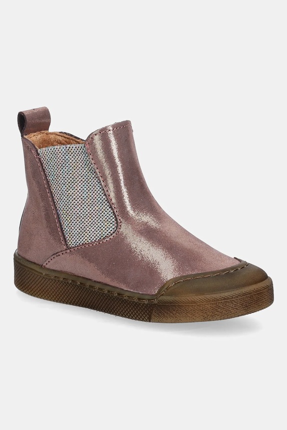Froddo stivaletti chelsea in pelle bambini ROSARIO CHELYS pelle fiore rosa G2160080.23.24