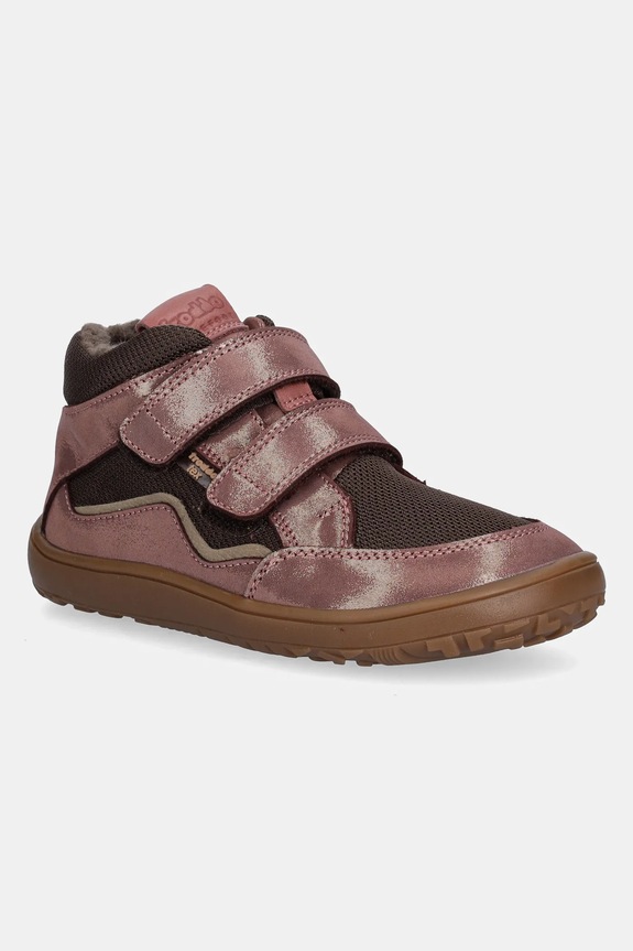 Froddo buty dziecięce BAREFOOT TEX WOOL tekstylny różowy G3110266.9W.25.30