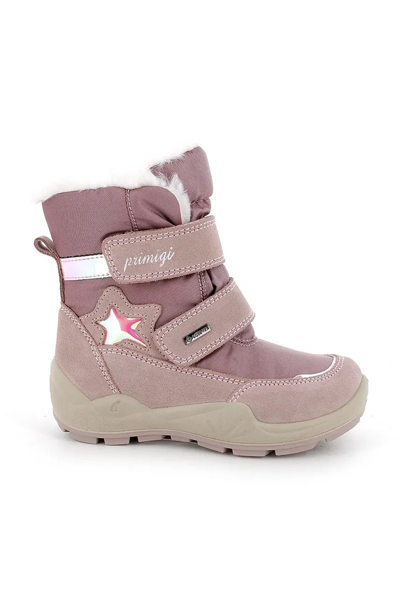 Dětské semišové sněhule Primigi 8881533.25.30 růžová AW25