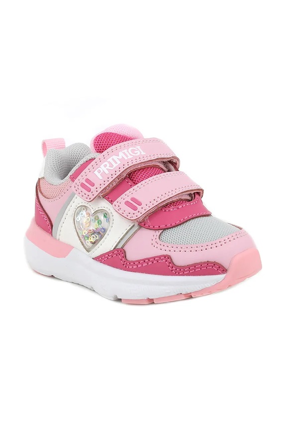 Primigi sneakersy dziecięce imitacja skóry licowej różowy 8951011