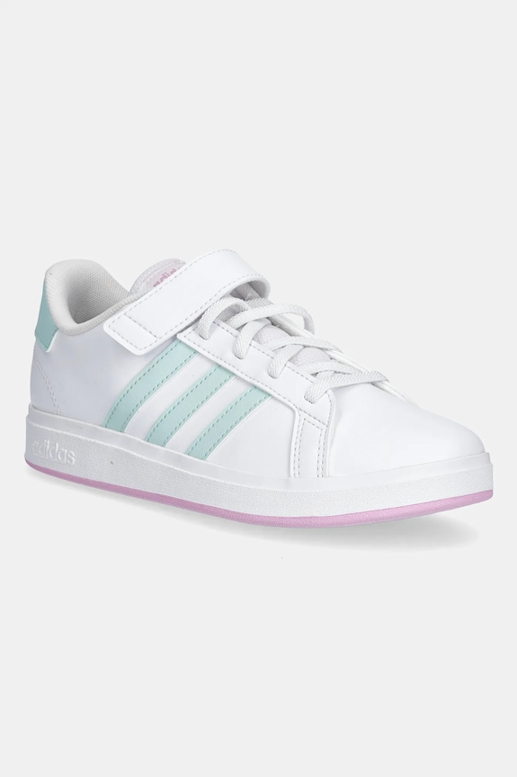 adidas sneakers pentru copii GRAND COURT 2.0 textil alb ID7886