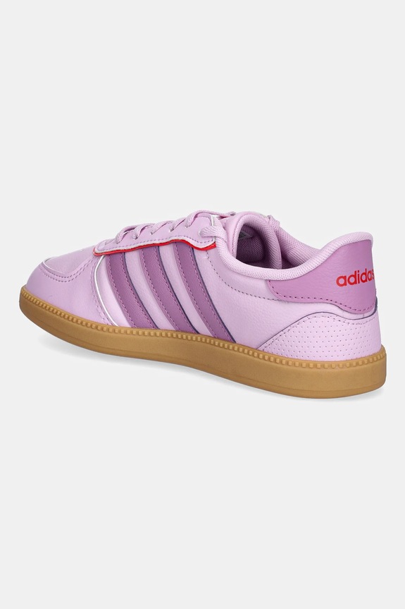 Chlapec Detské tenisky adidas BREAKNET SLEEK JQ3057 fialová