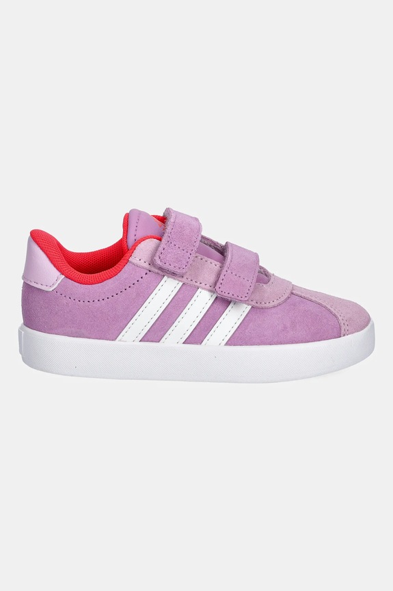 Παιδικά sneakers adidas VL COURT 3.0 JP7879 μωβ AW25