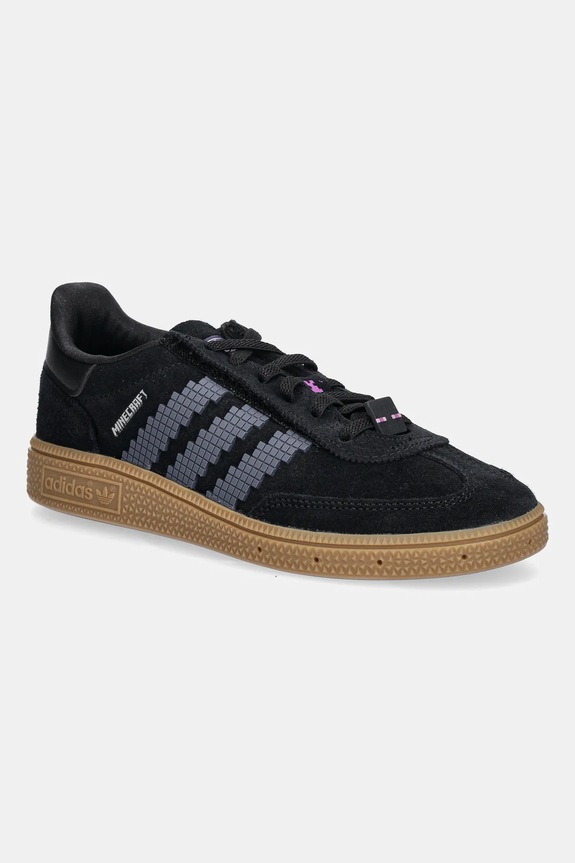 adidas Originals scarpe da ginnastica per bambini HANDBALL SPEZIAL pelle scamosciata nero JP7996