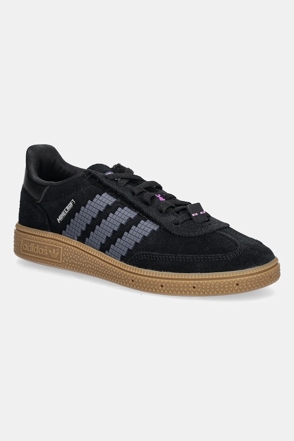 adidas Originals scarpe da ginnastica per bambini HANDBALL SPEZIAL pelle scamosciata nero JP7996