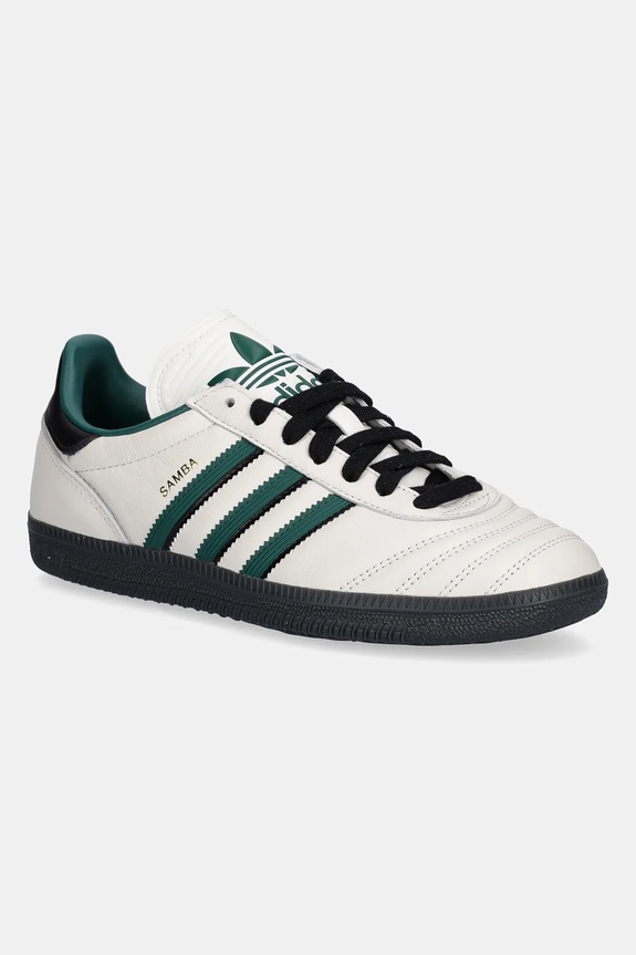 Usnjene superge adidas Originals SAMBA Nizka bež JQ1323