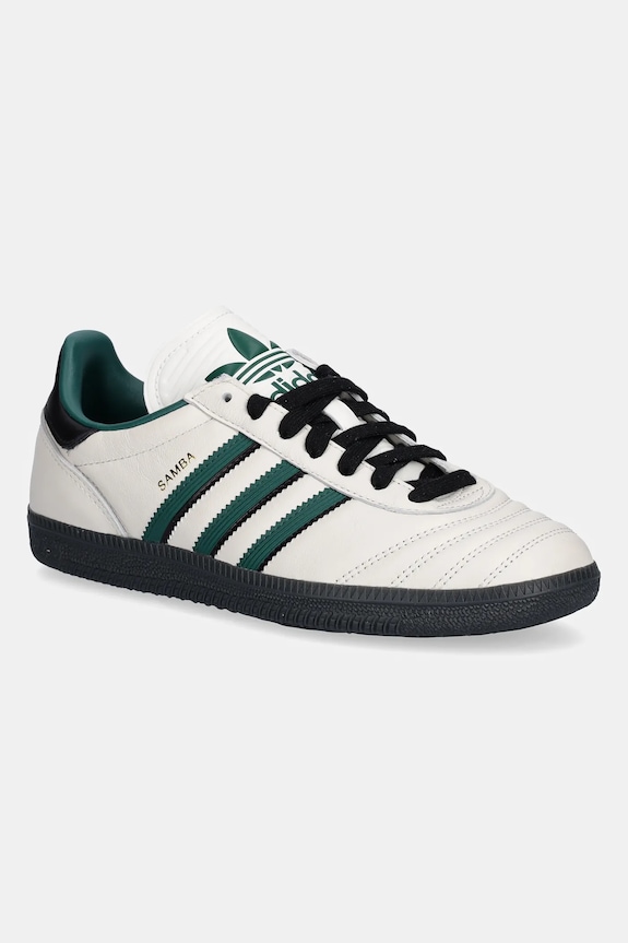 Usnjene superge adidas Originals SAMBA Nizka bež JQ1323