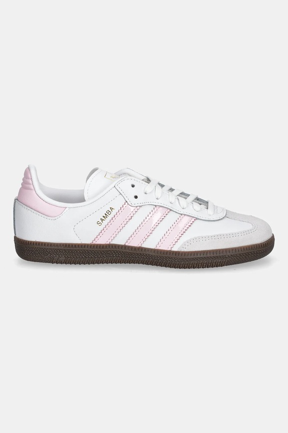 Dječje kožne tenisice adidas Originals SAMBA OG JQ2849 bijela AW25