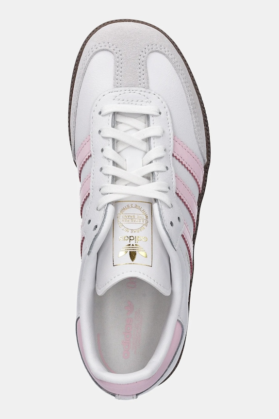 Dječje kožne tenisice adidas Originals SAMBA OG bijela JQ2849