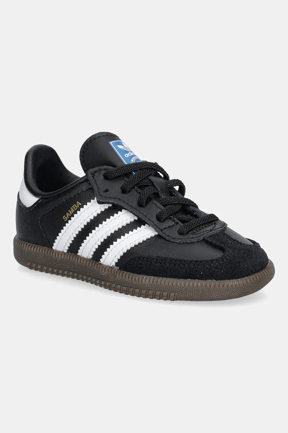 Παιδικά sneakers adidas Originals SAMBA OG συνθετικό μαύρο JQ3192