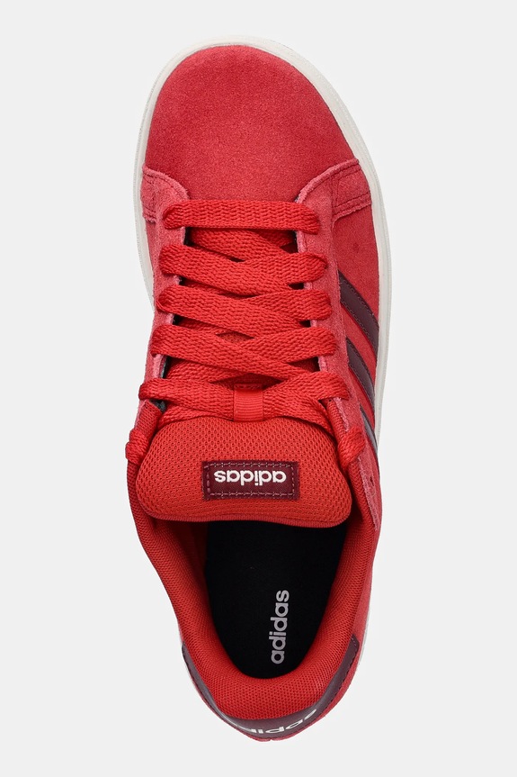 Detské semišové tenisky adidas GRAND COURT 00s červená JQ5654