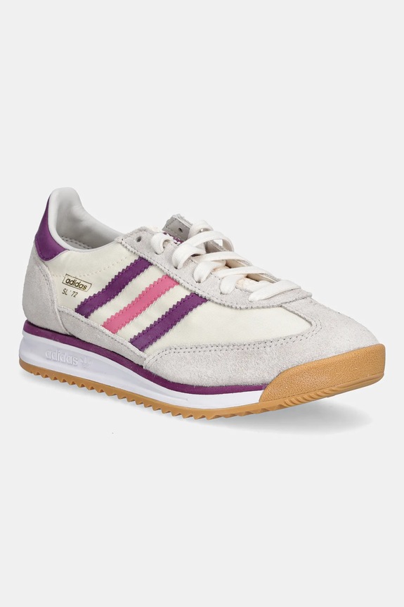 adidas Originals scarpe da ginnastica per bambini SL 72 RS pelle scamosciata beige JQ5957