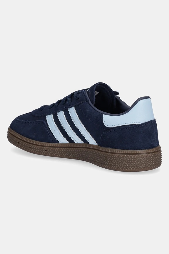CHLAPEC Dětské semišové tenisky adidas Originals HANDBALL SPEZIAL JQ6380 námořnická modř