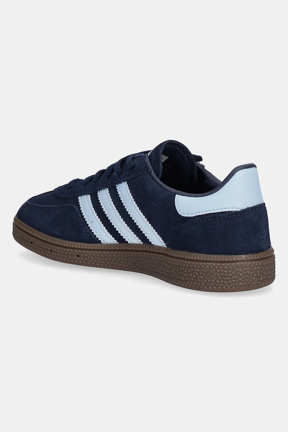 CHLAPEC Dětské semišové tenisky adidas Originals HANDBALL SPEZIAL JQ6380 námořnická modř