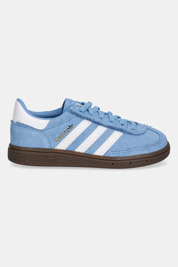 Otroške superge iz semiša adidas Originals HANDBALL SPEZIAL JQ6381 modra SS26