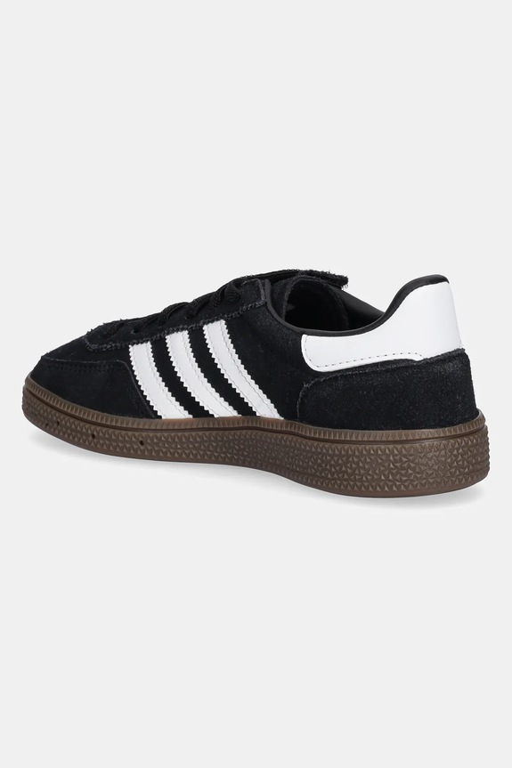 Băieți adidas Originals sneakers de piele întoarsă pentru copii HANDBALL SPEZIAL JQ6382 negru