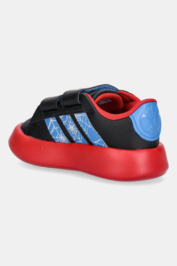 Αγορίστικα Παιδικά sneakers adidas GRAND COURT SPIDER-MAN JQ7828 μαύρο