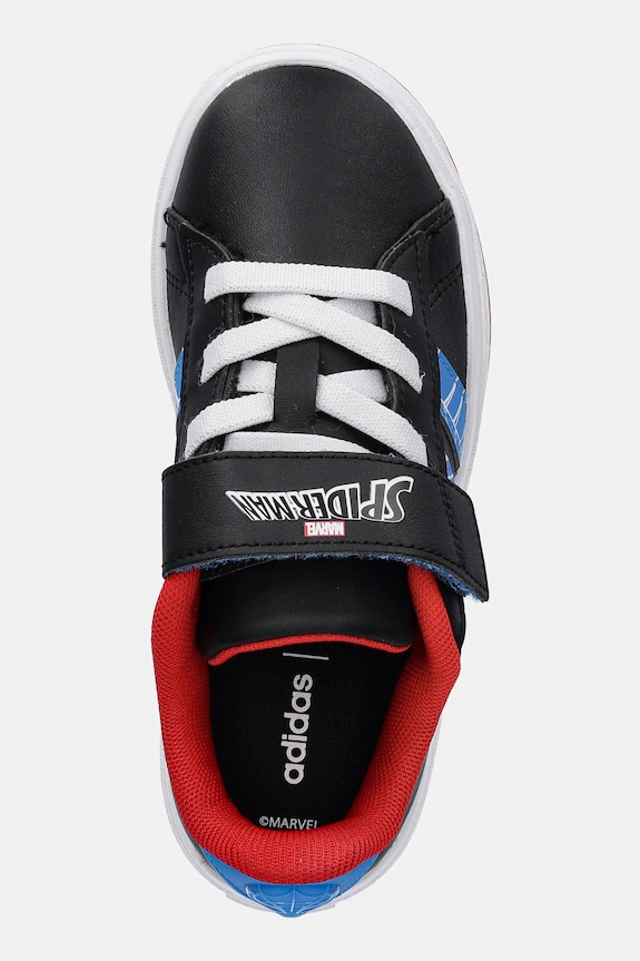 adidas sneakers pentru copii GRAND COURT Spider-man negru JQ8073