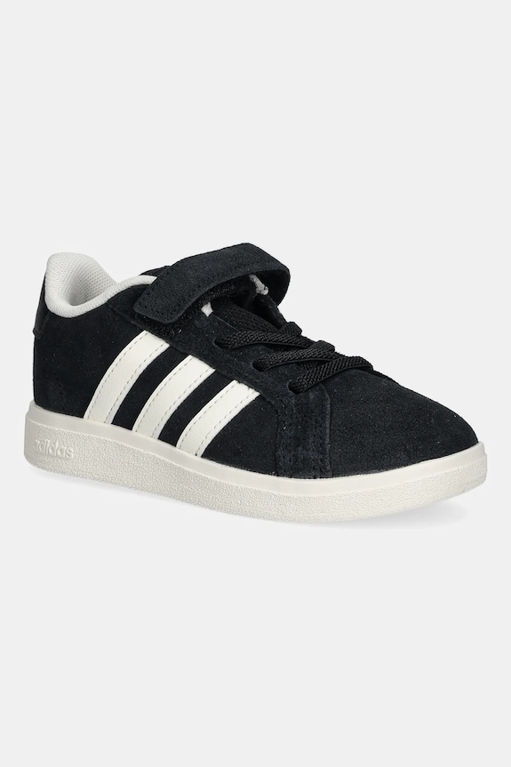Dětské tenisky adidas GRAND COURT 00s semišová kůže námořnická modř JR0779