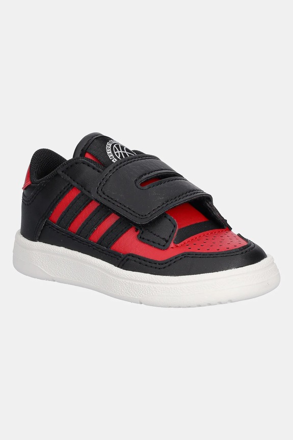 Παιδικά sneakers adidas Originals RAPID COURT μικρό μαύρο JR1024