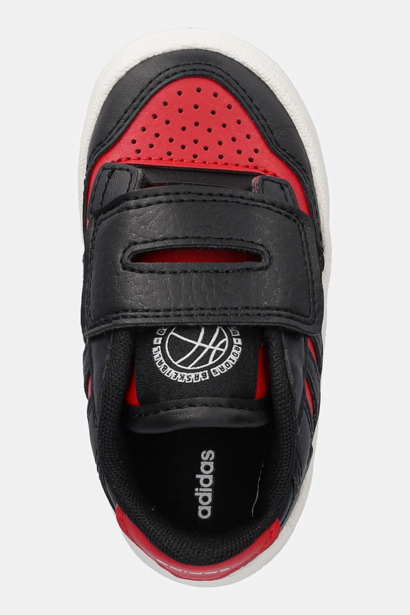 Παιδικά sneakers adidas Originals RAPID COURT μαύρο JR1024