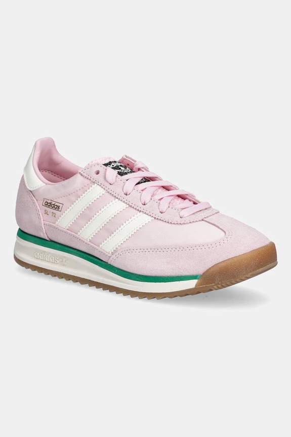 Детские кроссовки adidas Originals SL 72 RS кожа розовый JR1099