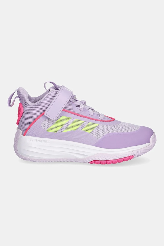 Παιδικά sneakers adidas Originals OWNTHEGAME 3.0 JR1449 μωβ AW25