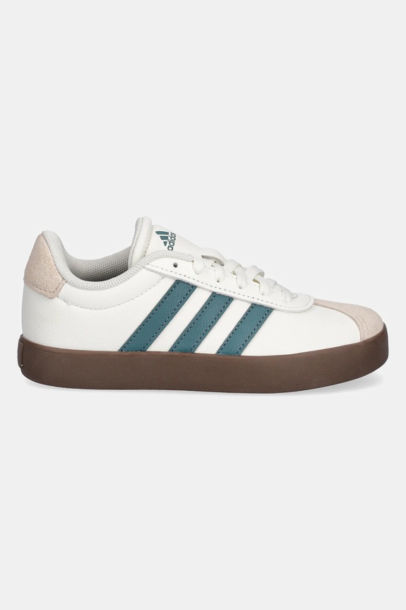 adidas sneakersy dziecięce VL COURT 3.0 JR2219 beżowy AW25