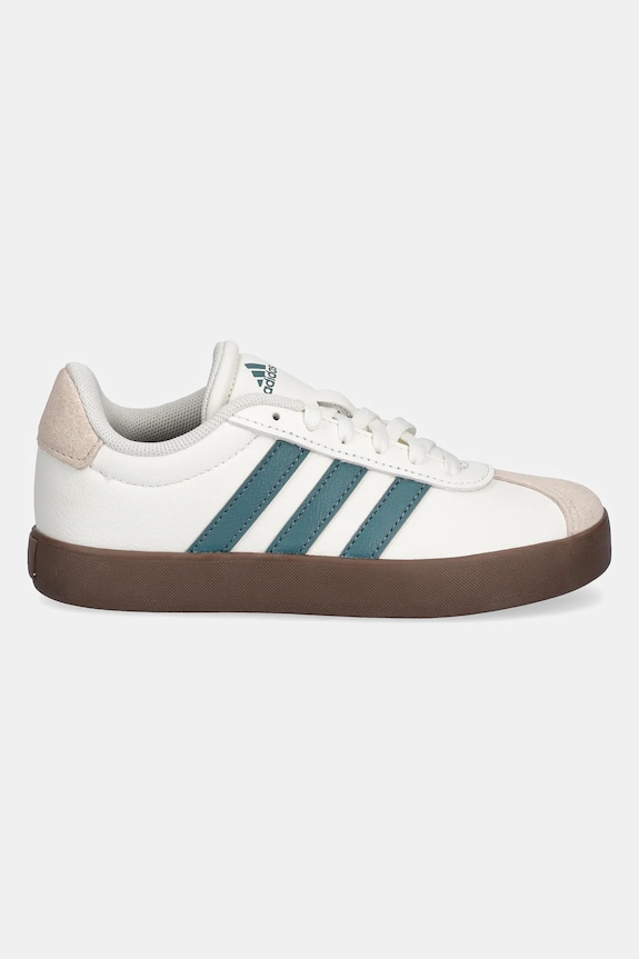 adidas sneakersy dziecięce VL COURT 3.0 JR2219 beżowy AW25