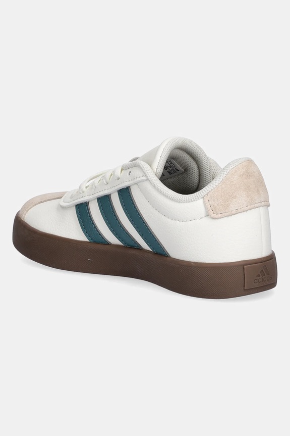 Chłopiec adidas sneakersy dziecięce VL COURT 3.0 JR2219 beżowy