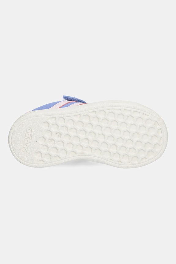 Detské semišové tenisky adidas GRAND COURT 00s JR2230 modrá