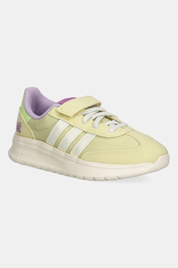 Detské tenisky adidas RUN 70s 2.0 TIANA usňová koža žltá JR4921