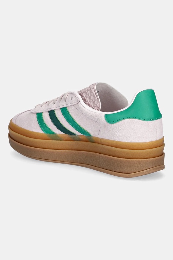 Chlapec Detské semišové tenisky adidas Originals GAZELLE BOLD JR5952 ružová