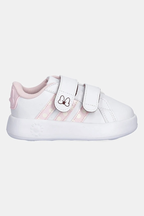 Detské tenisky adidas GRAND COURT MINNIE JR8130 biela SS26