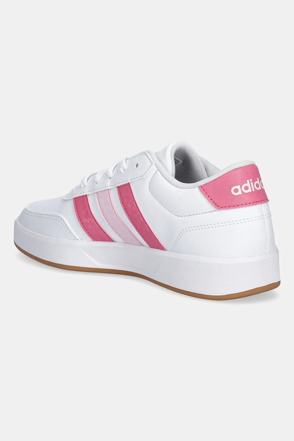 Αγορίστικα Παιδικά sneakers adidas BREAKNET 3.0 JR8444 λευκό