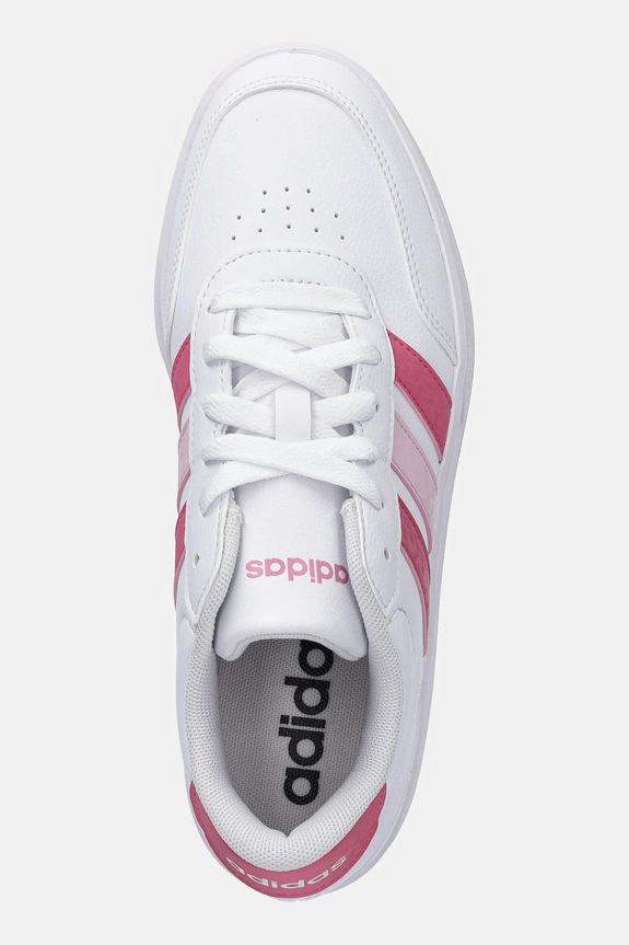 Παιδικά sneakers adidas BREAKNET 3.0 λευκό JR8444