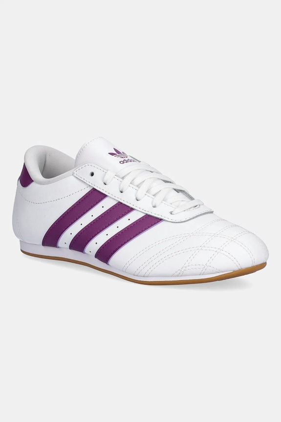 Tenisky adidas Originals adidas TAEKWONDO LACE potažená kůže bílá JR9393