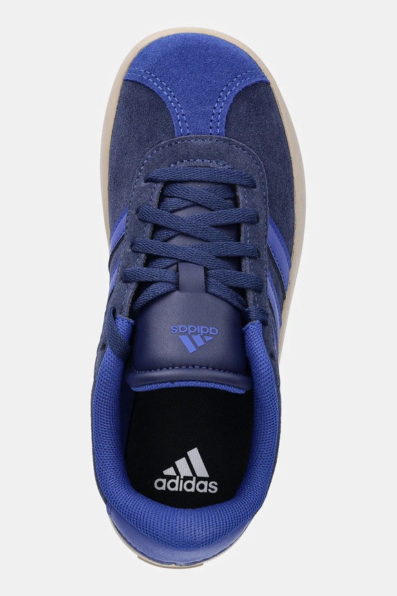 adidas sneakersy zamszowe dziecięce VL COURT 3.0 granatowy JS3489