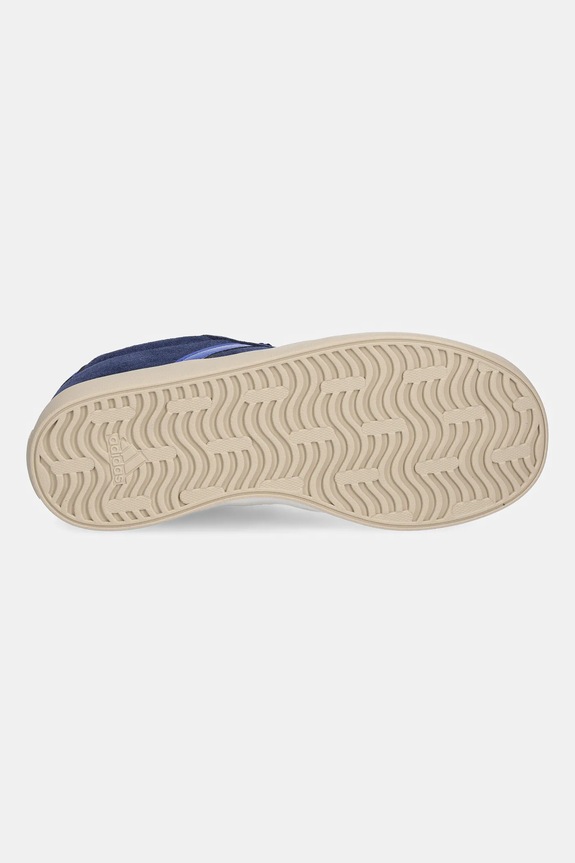 adidas sneakersy zamszowe dziecięce VL COURT 3.0 JS3489 granatowy
