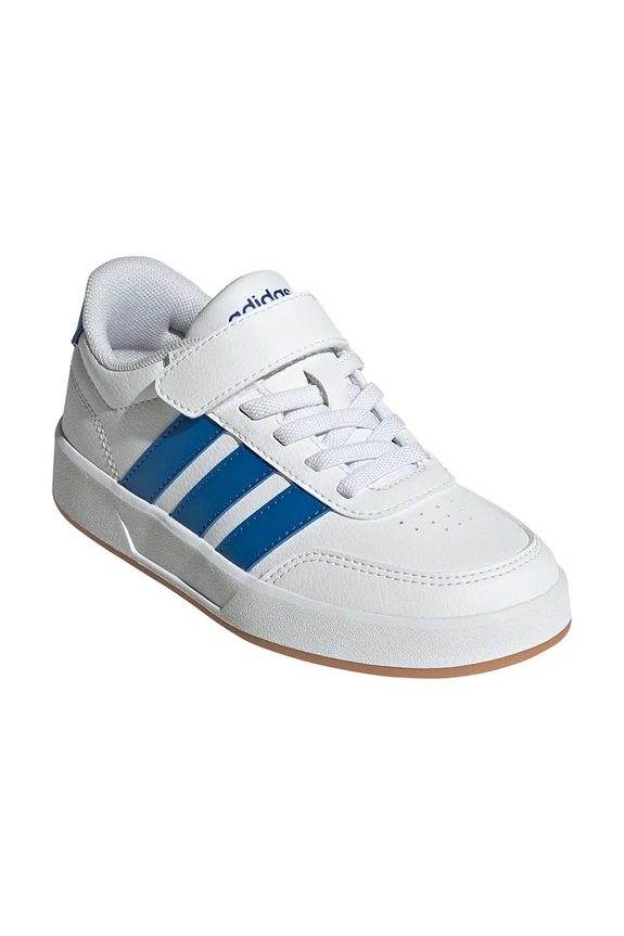 adidas sneakersy dziecięce BREAKNET 3.0 JS3686 biały AW25