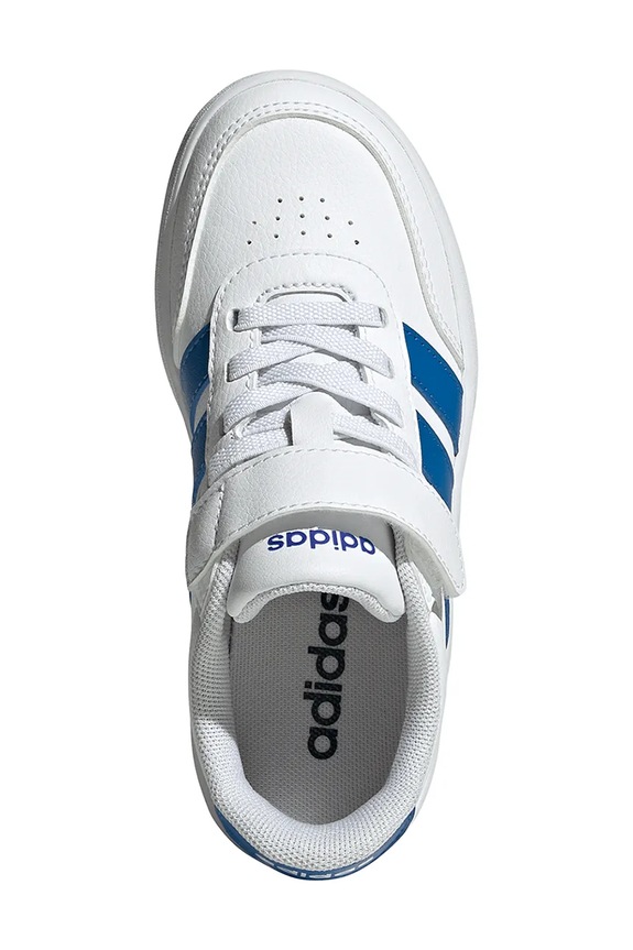 adidas sneakersy dziecięce BREAKNET 3.0 JS3686 biały